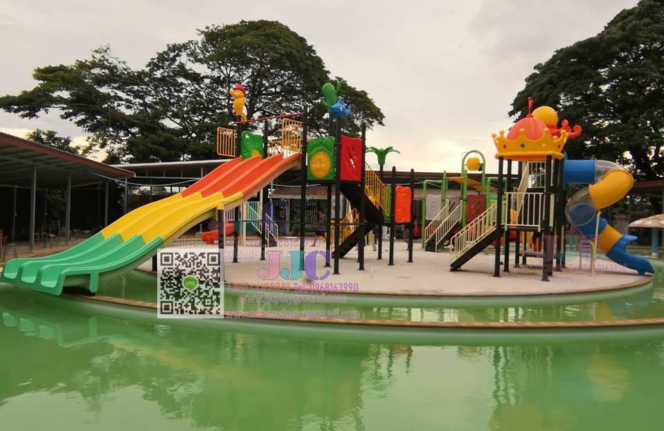 เครื่องเล่นสวนน้ำกลางแจ้งราคาถูก พร้อมบริการขนส่งติดตั้งทั่วประเทศ